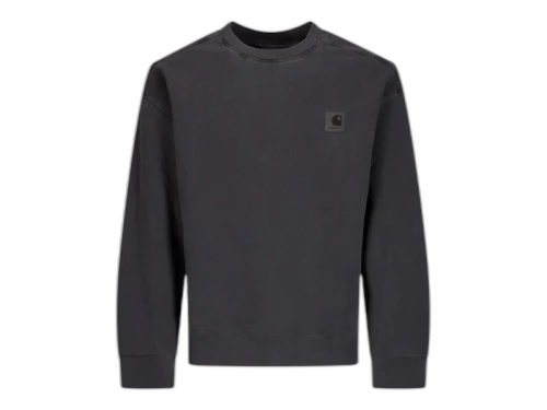 Carhartt WIP Nelson Sweatshirt Black (Garment Dyed)